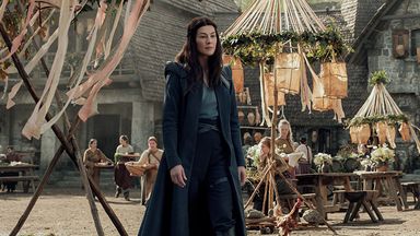 Rosamund Pike in The Wheel Of Time. Pic: Amazon Studios